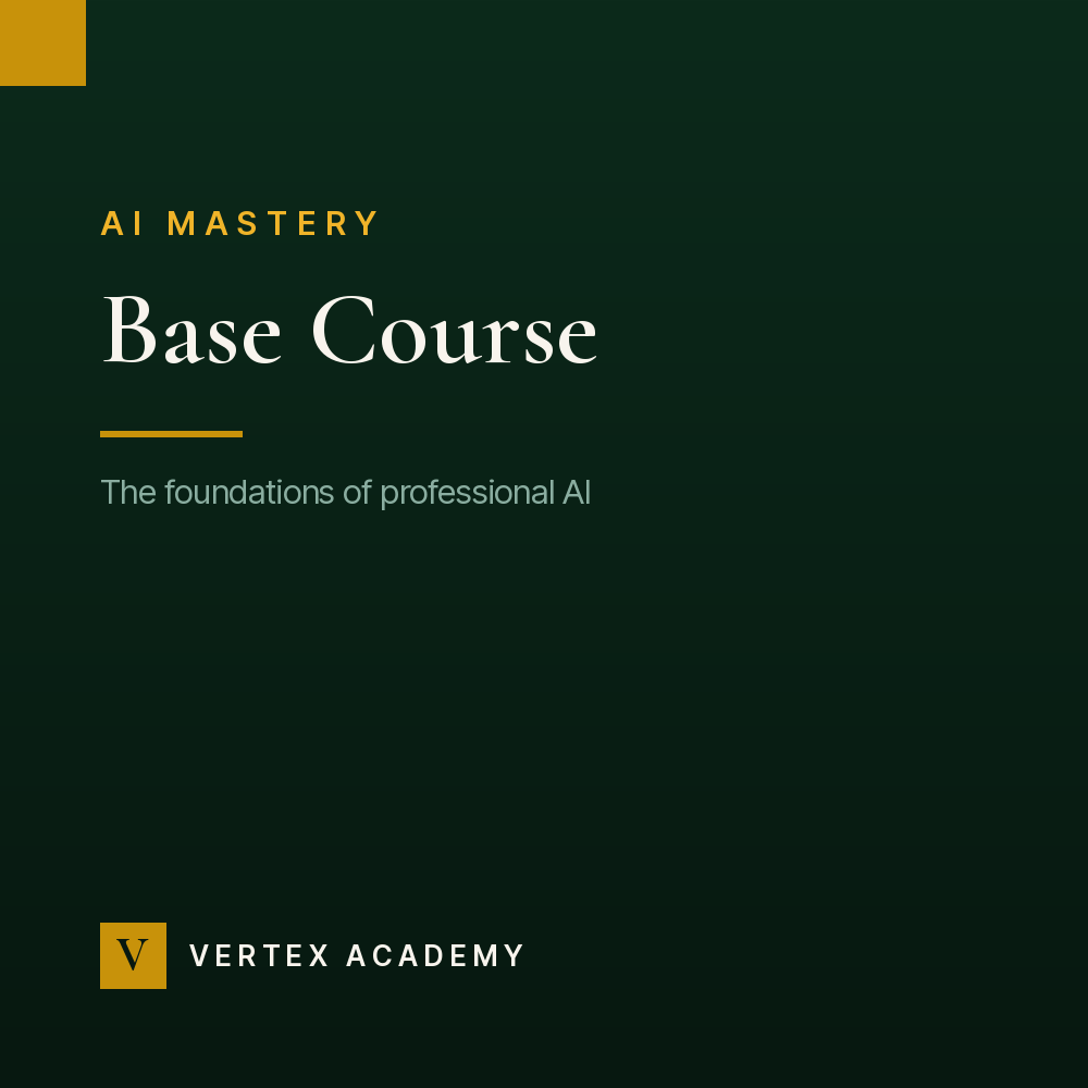 AI Mastery — Base Course